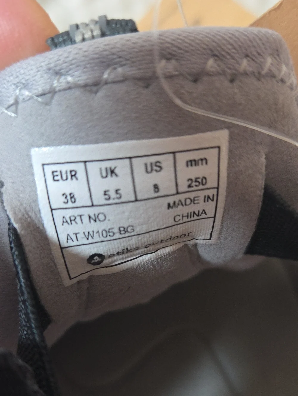 NWT Atika Gray Closet-Toe Outdoor Hiking Sport Sandals Sz 8